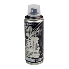 Vopsea acrilică spray pentru cretă Pebeo 200 ml negru