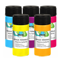 Culori cu efect de marmură HOBBY Line Magic Marble Metalic 20 ml