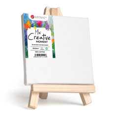 ARTMIE Mini Painting Easel cu pânză | Diverse mărimi