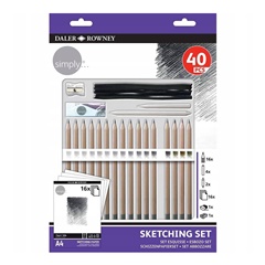 Daler Rowney Simply Sketching Set 40 buc