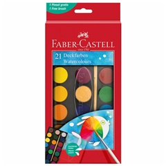 Faber Castell Acuarele 30 mm 21 Bucăți