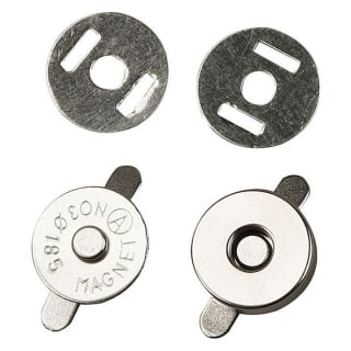 Nasturi metalici magnetici 18mm - 25 buc