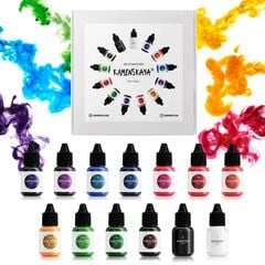 Mini set PETRI INKS KAMENSKAYA pentru rășină 13 x 5 ml