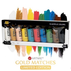 Vopsele acrilice Solo Goya - ARTMIE Gold Matches